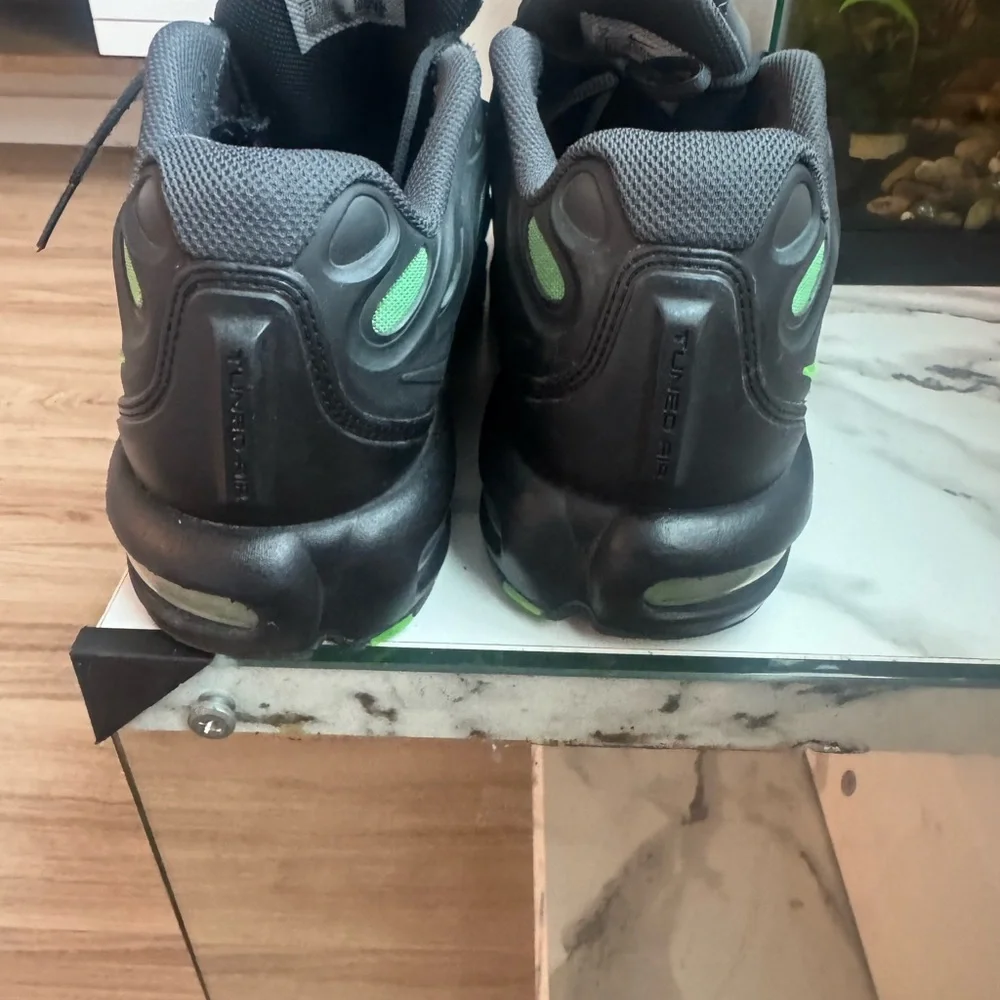 Nike Men’s Air Running Shoes — Gray with Mint Accents